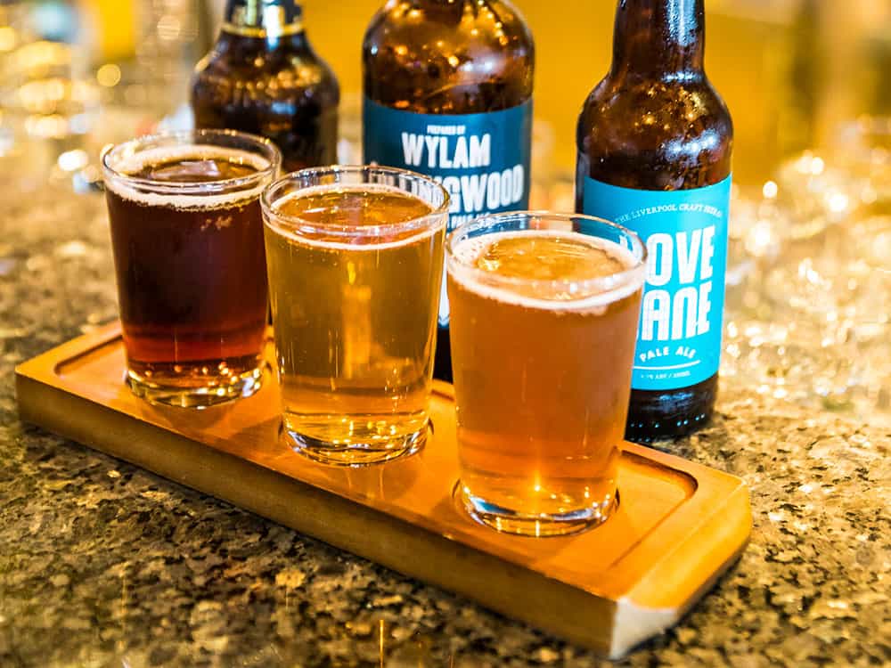 P&O drinks packages - beer flight