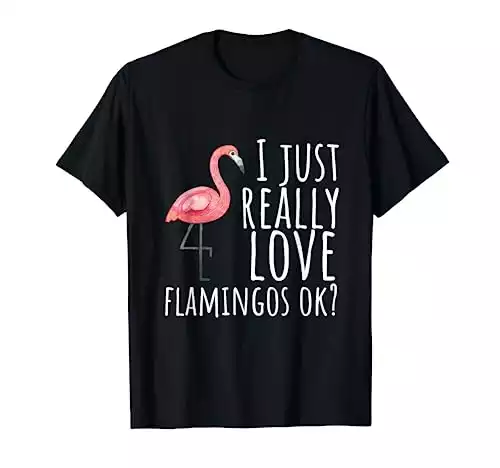 Flamingo Design T-Shirt