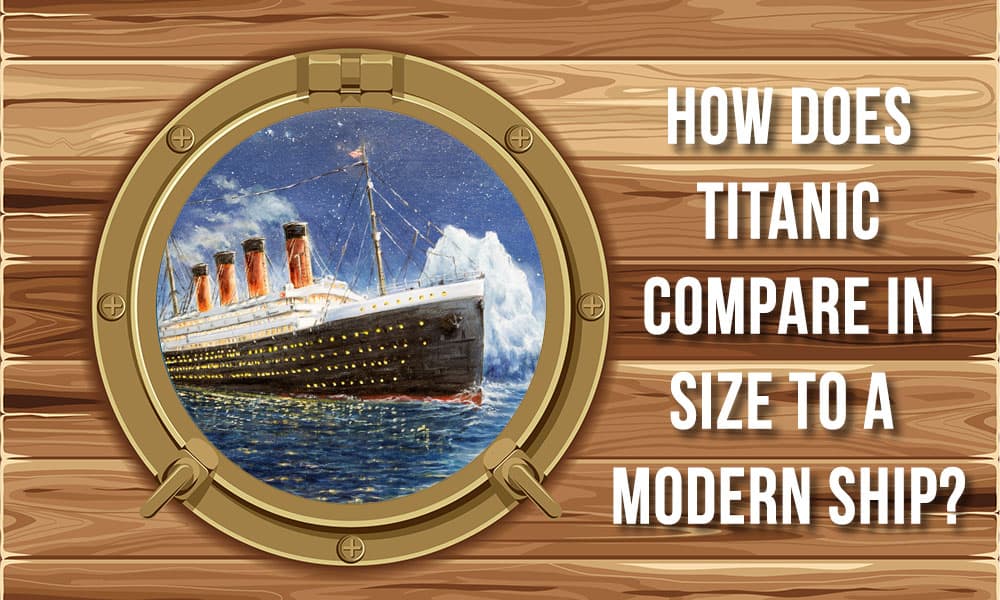 Titanic Compared to Cruise Ship like Wonder of the Seas