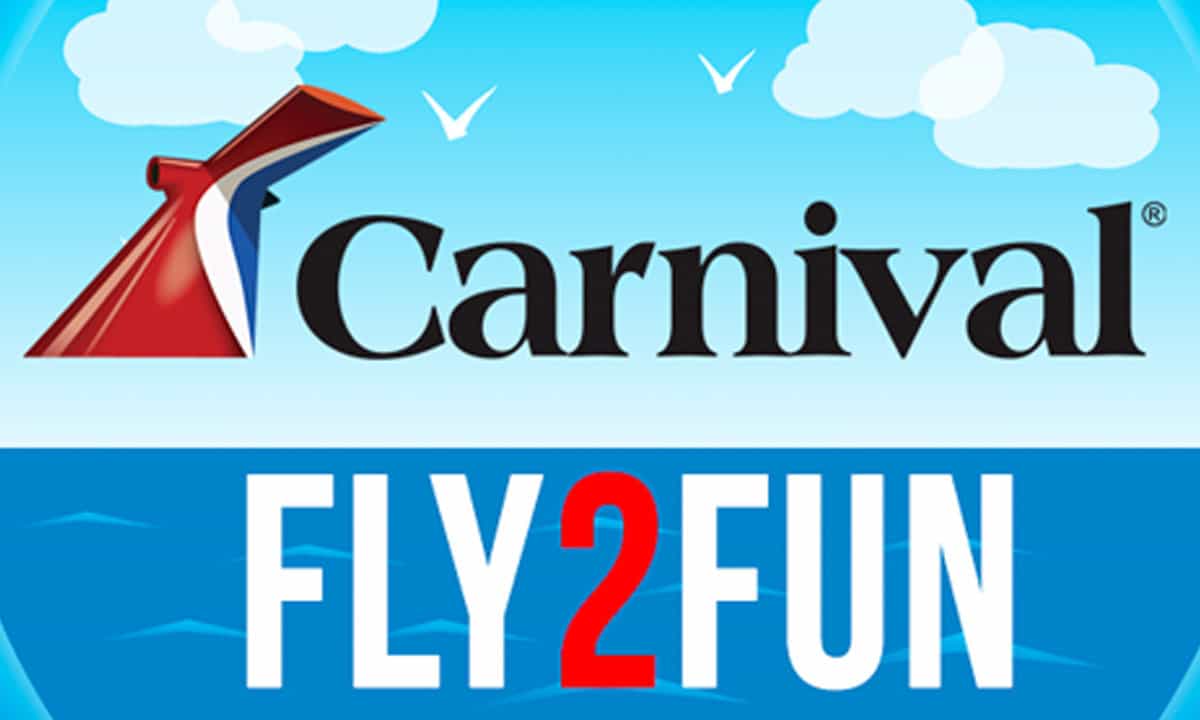 What is the Carnival Fly2Fun Program?