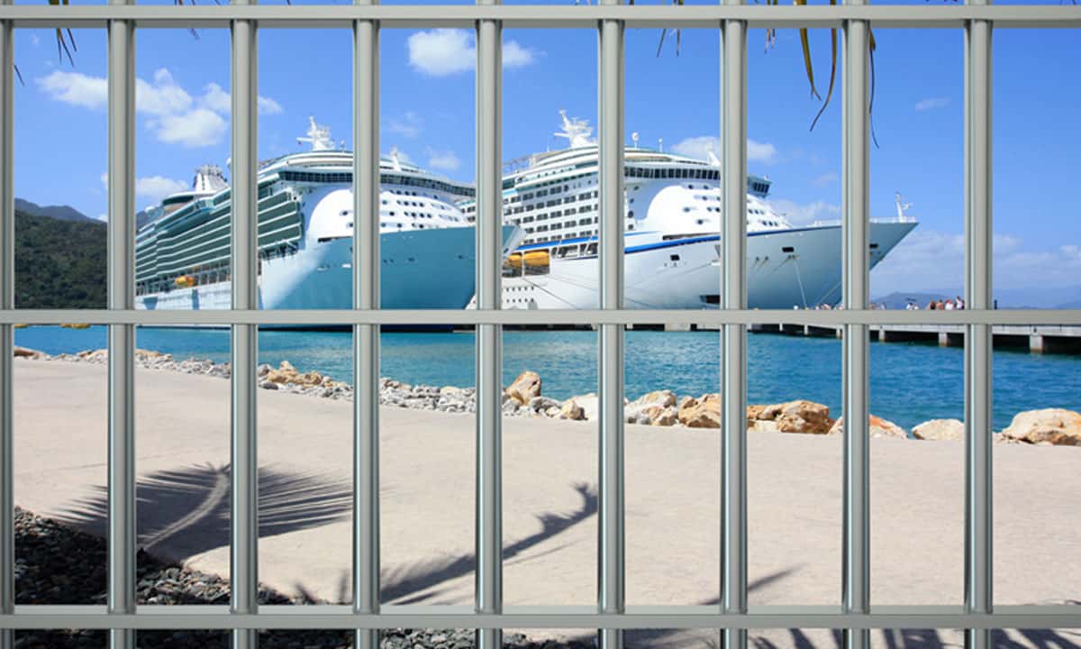 Are there jails on cruise ships?