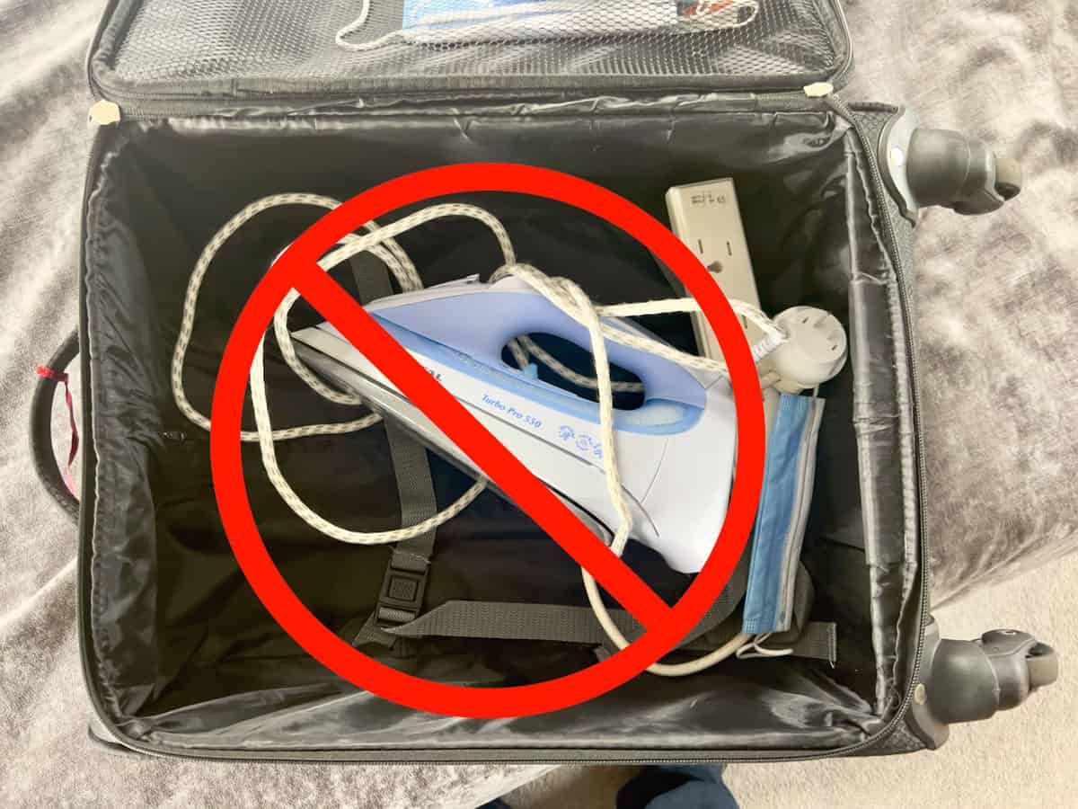 Are There Irons In The Staterooms On Royal Caribbean?