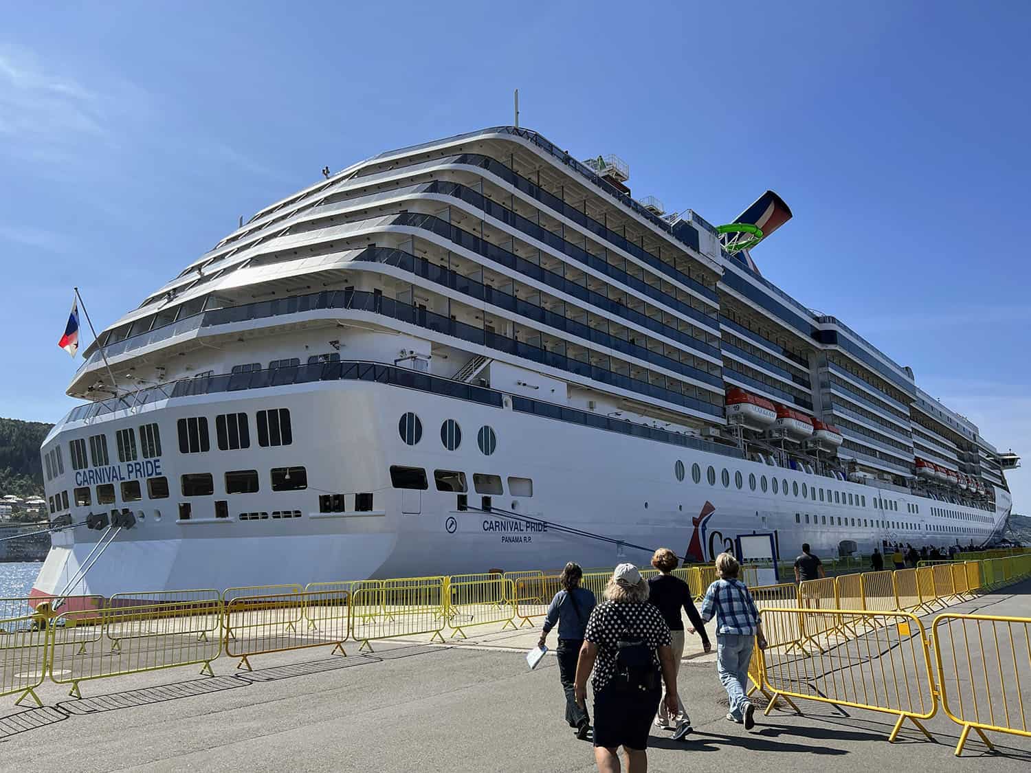 Carnival Cruise Line - Carnival Pride at Dock